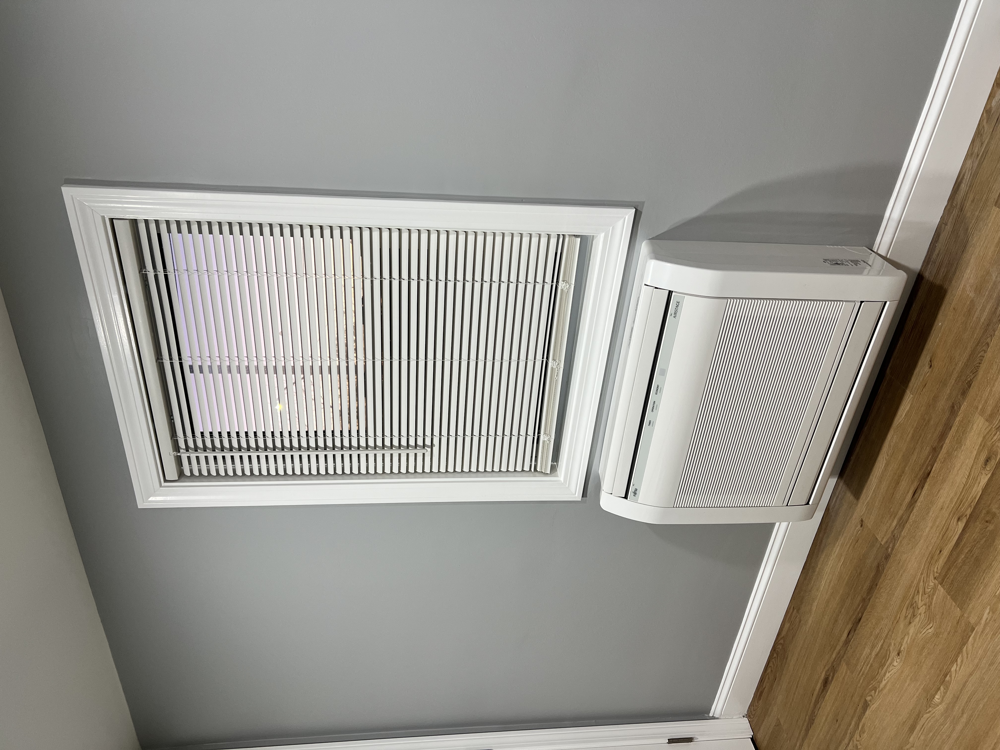 Mini split floor unit